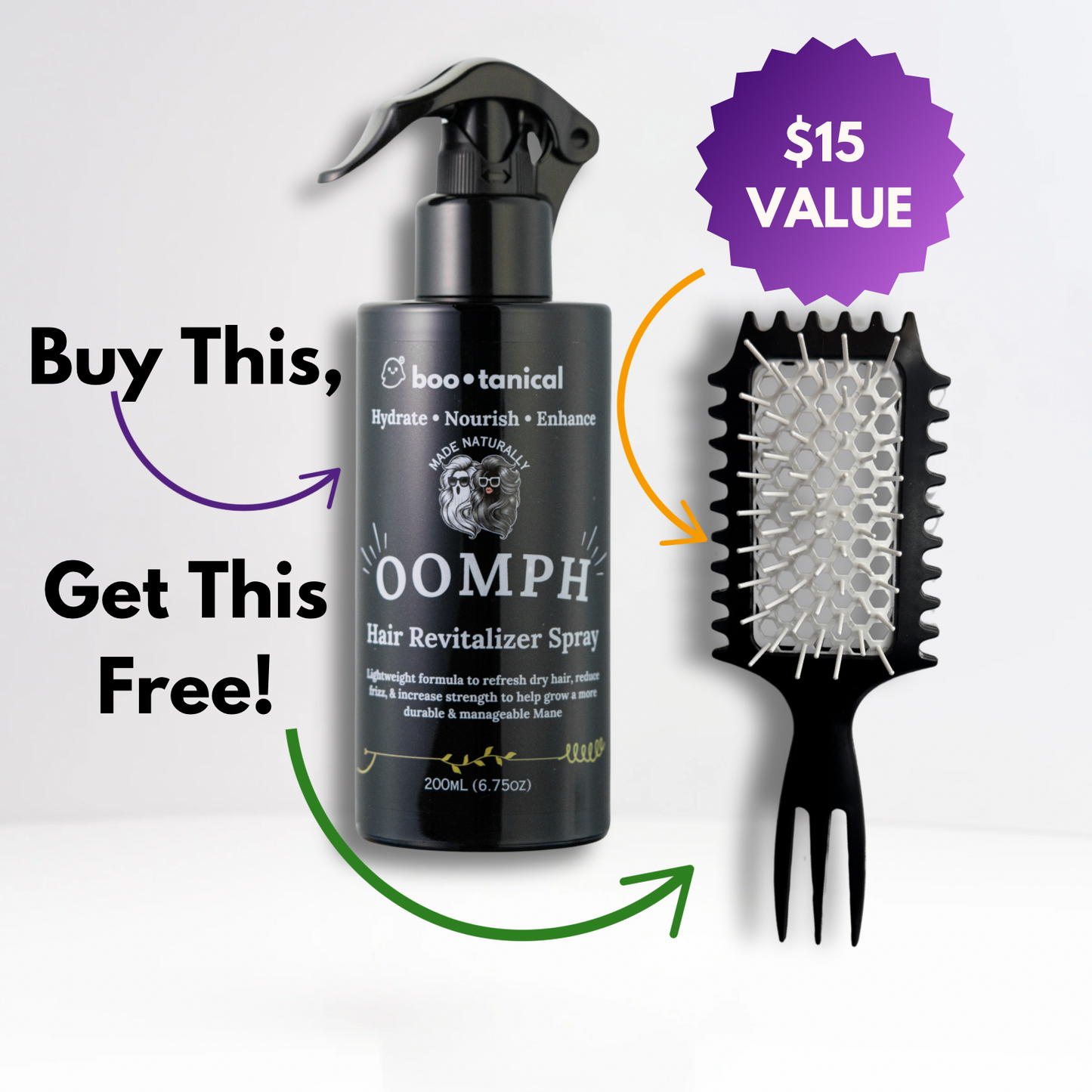 OOMPH Revitalizer Spray - w/ FREE BRUSH