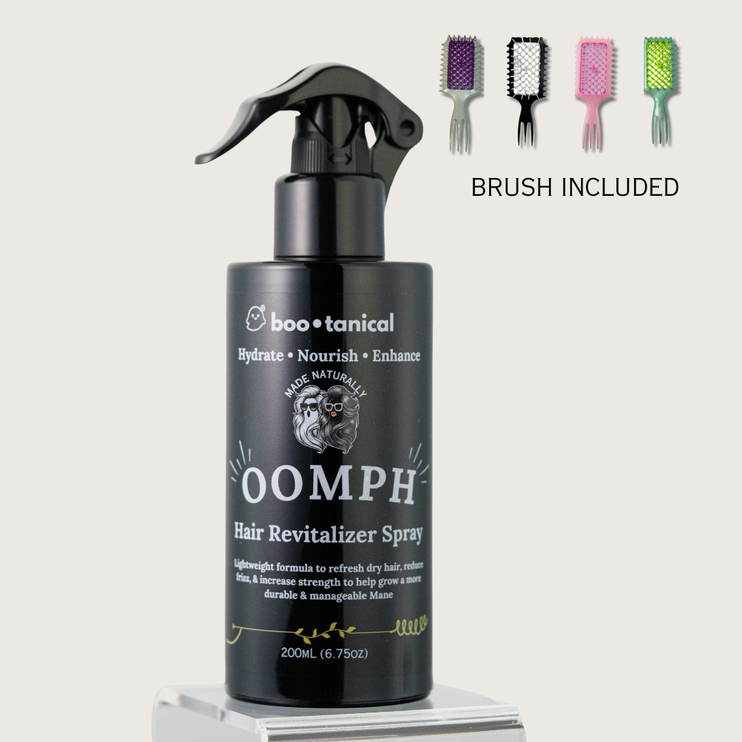 OOMPH + FREE BRUSH — The Multivitamin Leave-In | Growth, Repair & Fullness
