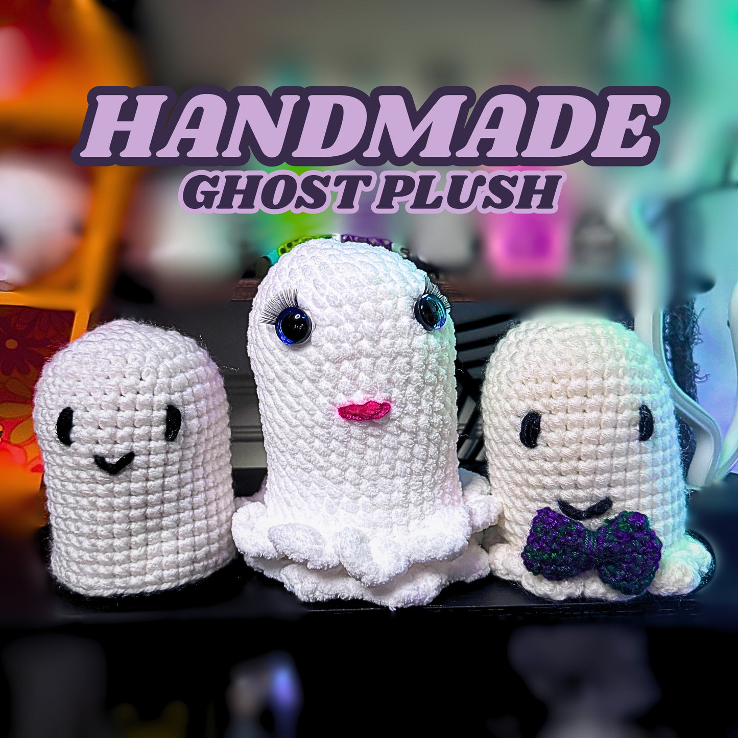 Handmade Ghost Plushies